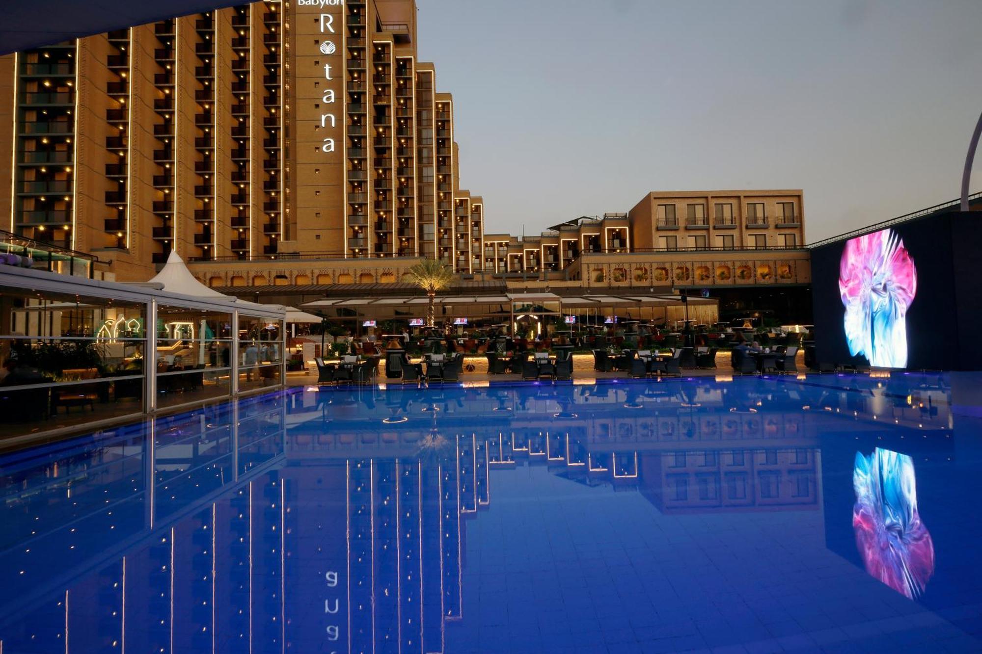 Babylon Rotana Hotel Baghdad Exterior photo